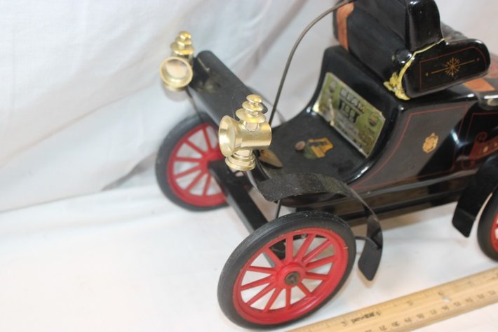 Image for Jim Beam Oldsmobile Seventy Five Anniversary Decanter, Cork Seat Has Been Repaired