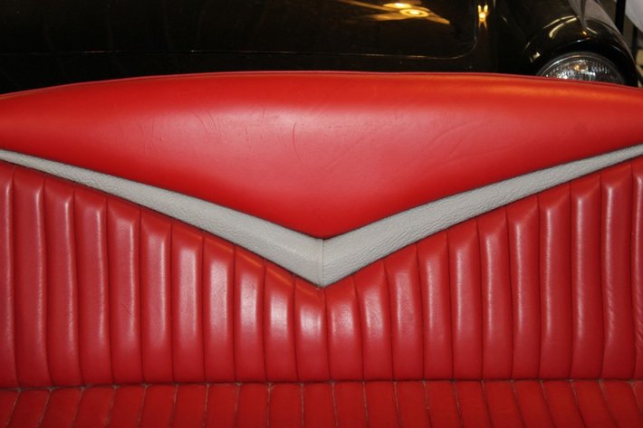 Image for Corbin Fiberglass Sofa Lights Work Measures 65 x 38