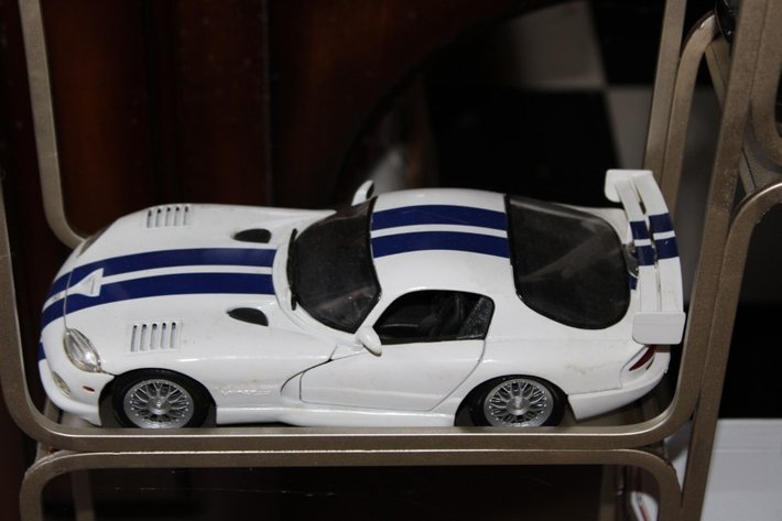 Image for 2 Metal Display Shelves with 8 1:18 Scale Diecast Models Each Shelf Measures 20 x 5 x 30