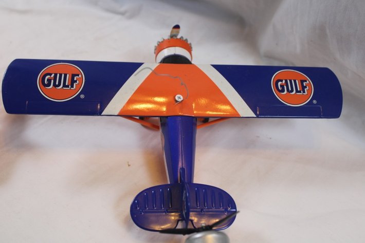 Image for Three Diecast Advertising Airplanes: Gulf Oil, Shell Oil, and Texaco