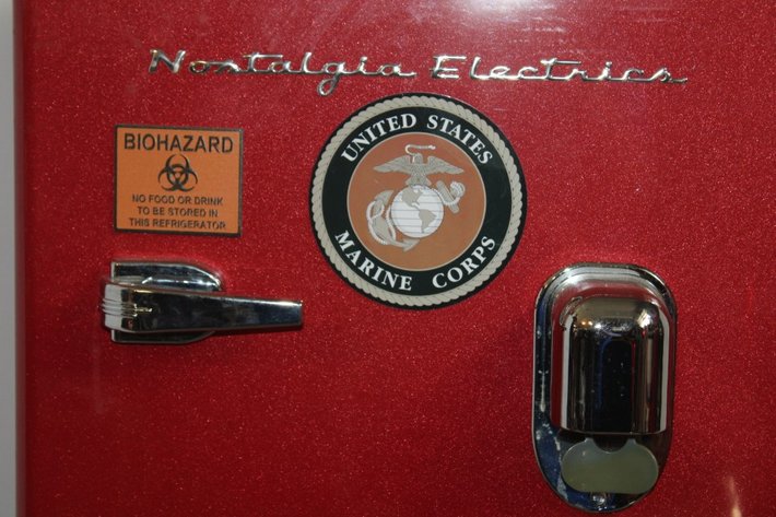 Image for Retro Series Nostalgia Electrica Mini Fridge, Measures 19 x 21 x 33