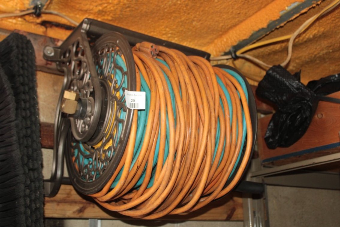 Hose Reel with Extension Cords