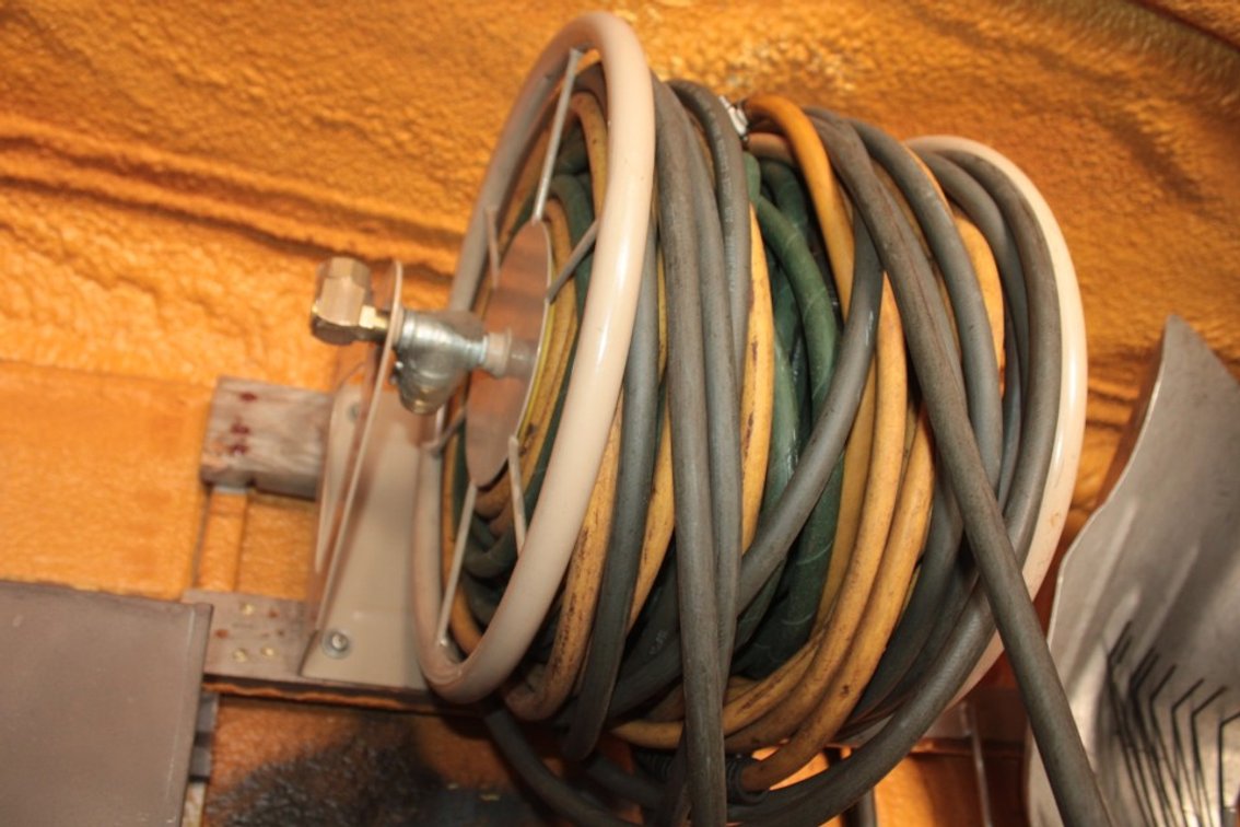 Garden Hose Reel with Air Hose