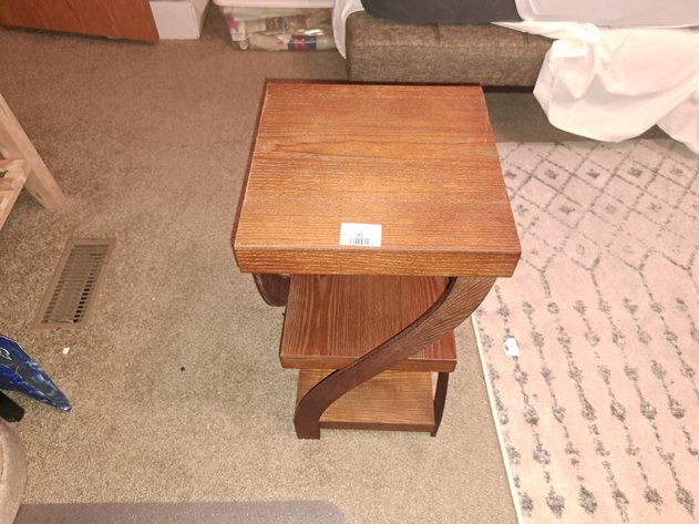 Image for Side Table Measures 12 x 12 x 24