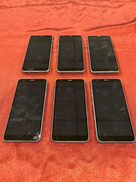 GRAY LG ARISTO 4 PHONES, QTY (6)-
