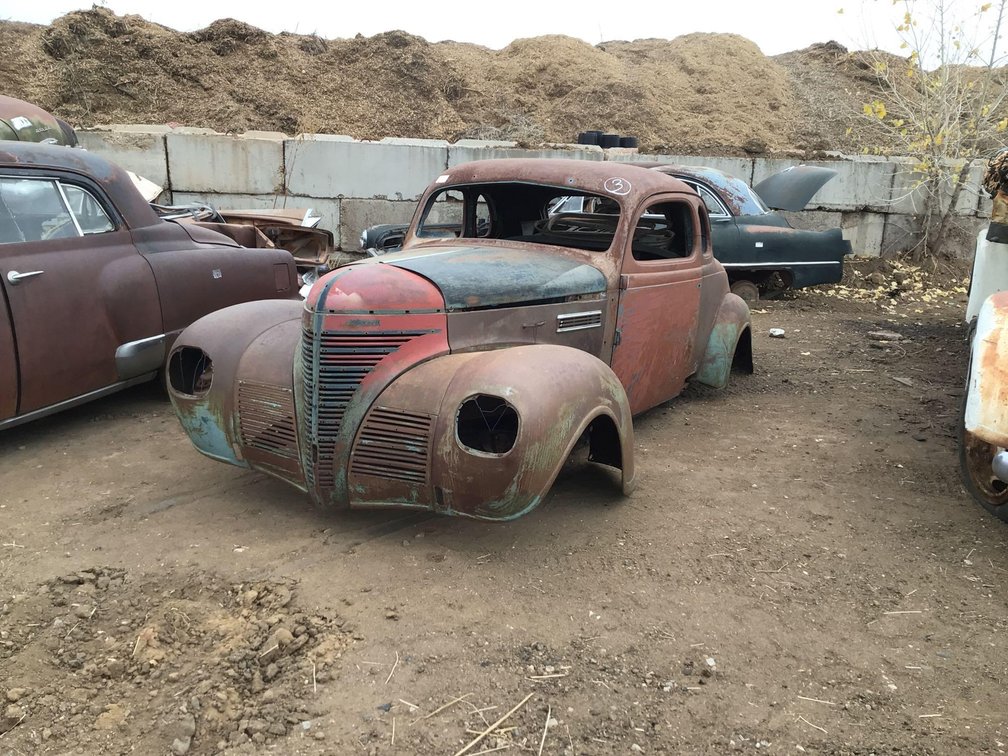 1939 PLYMOUTH P-7 COUPE-Illegible VIN-