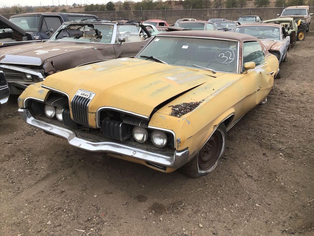 1970 MERCURY COUGAR-VIN-0F93M537857