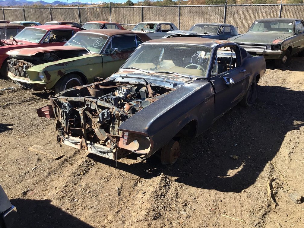1968 FORD MUSTANG-VIN-8F02C131002