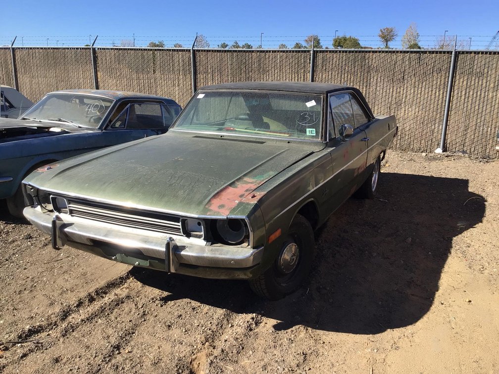 1972 DART SWINGER-VIN-LH23C2B490299