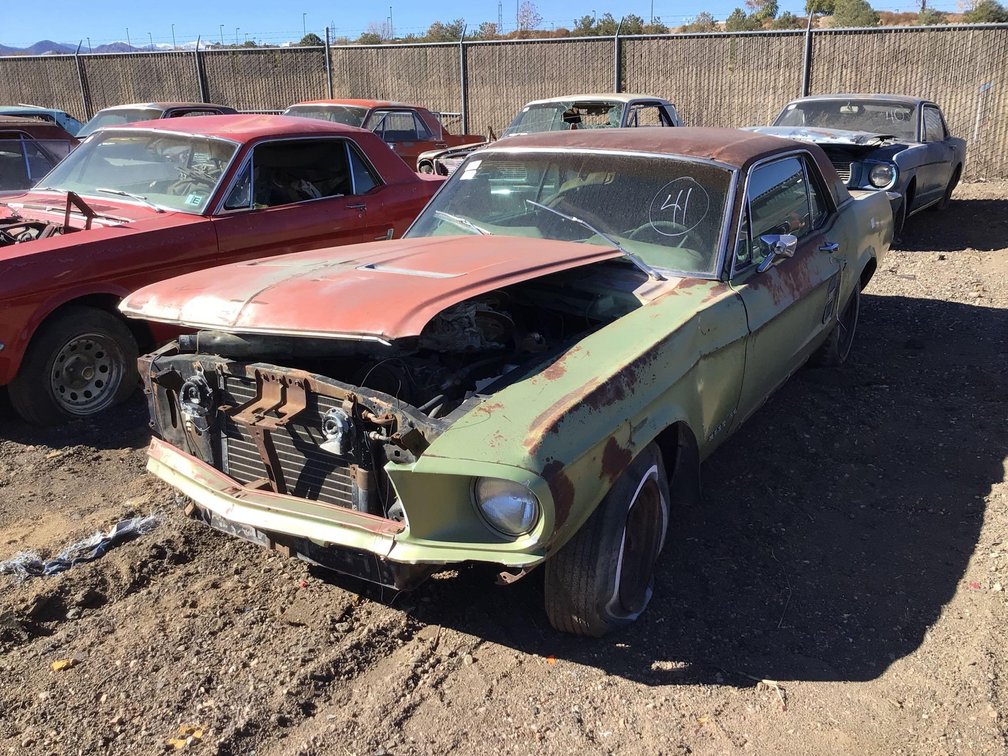 1967 FORD MUSTANG-7R01C205892