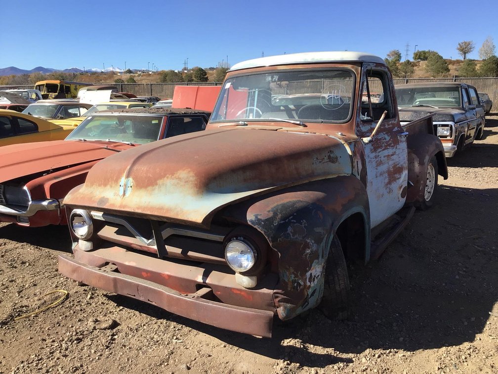 1955 FORD F100-VIN-F10V5P17979
