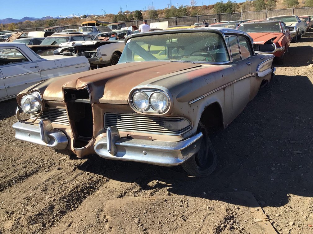 Est. 1958 FORD EDSEL-VIN X8SX705009