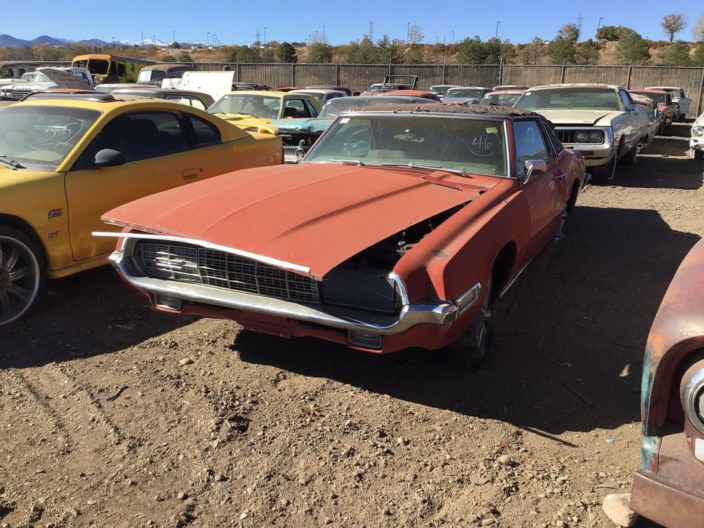1968 FORD THUNDERBIRD-VIN-8Y84N110248