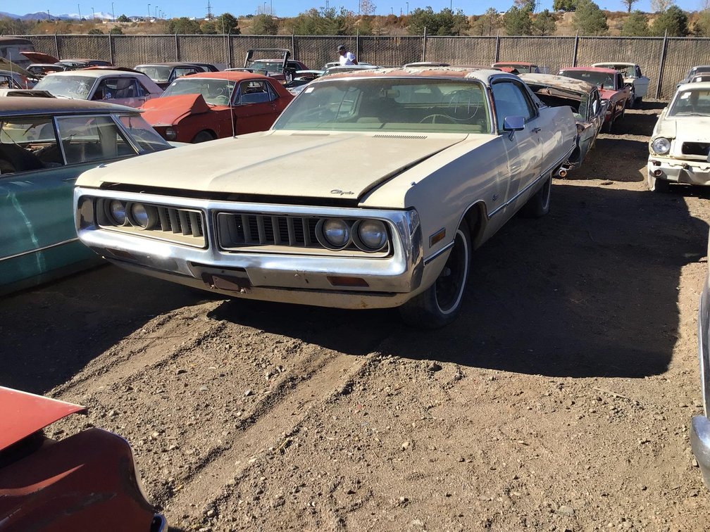 1972 CHRYSLER NEWPORT-VIN-CL23M2C132586