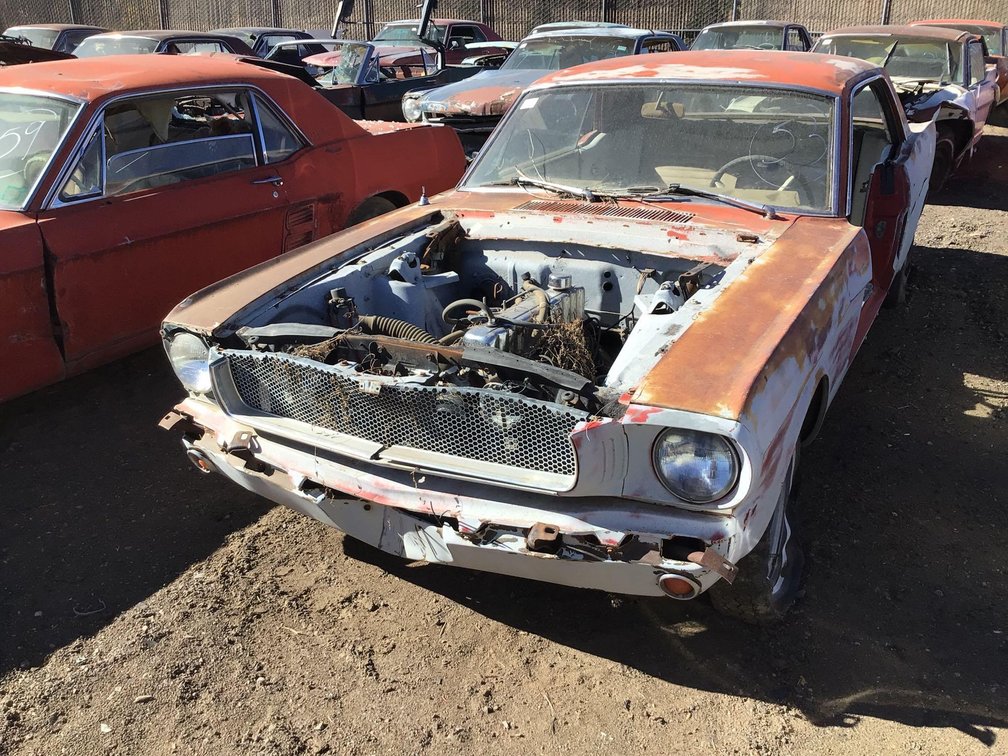 1965 FORD MUSTANG-5F07T638164
