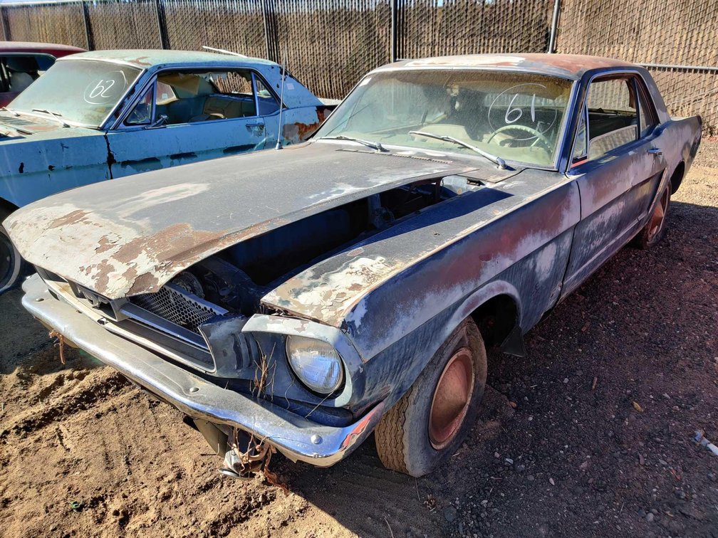 1965 FORD MUSTANG-5F07T624479-