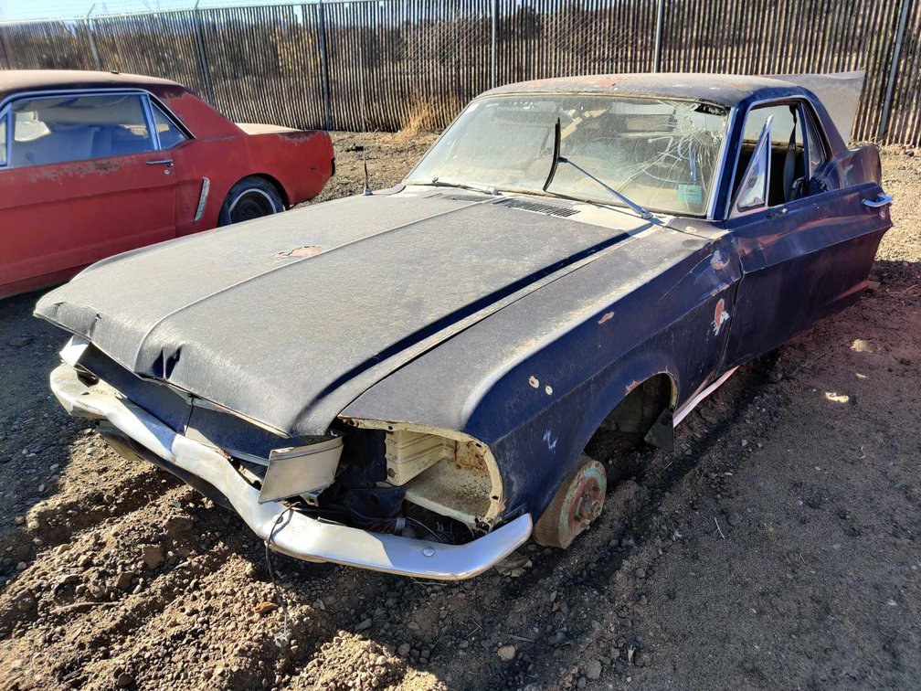 1968 FORD MUSTANG-8F01C165819-