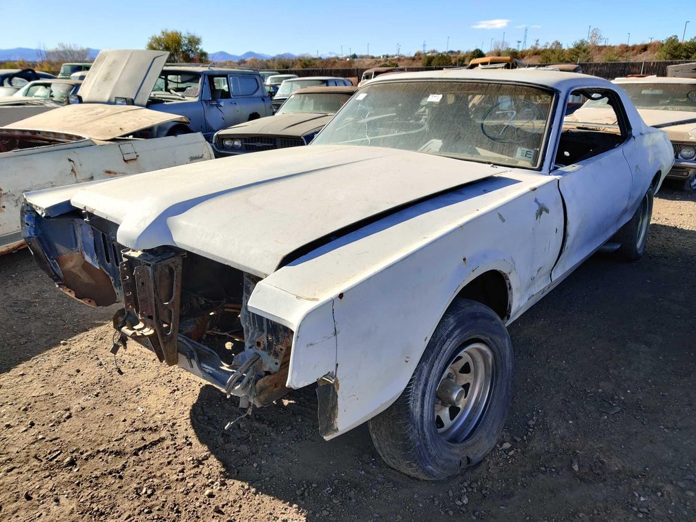 1968 MERCURY COUGAR-8R93F202913-