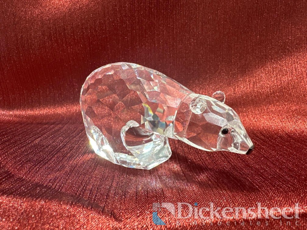 SMALL SWAROVSKI CRYSTAL POLAR BEAR