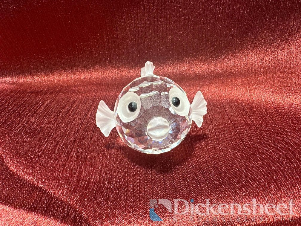 SMALL SWAROVSKI CRYSTAL BLOWFISH