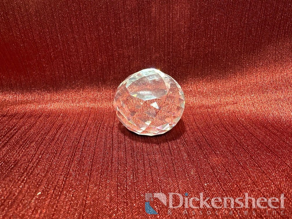 SMALL SWAROVSKI CRYSTAL LOGO BALL