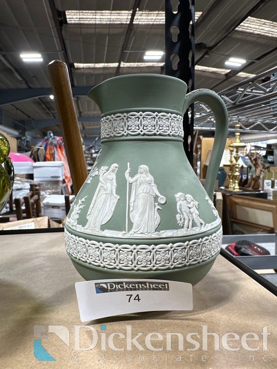 WEDGEWOOD JASPERWARE PITCHER