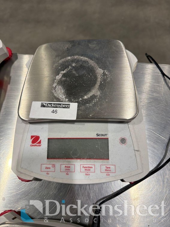 OHAUS SCOUT SPX6201 BALANCE SCALE