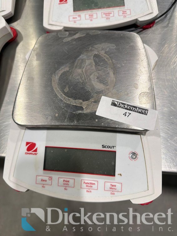OHAUS SCOUT SPX6201 BALANCE SCALE