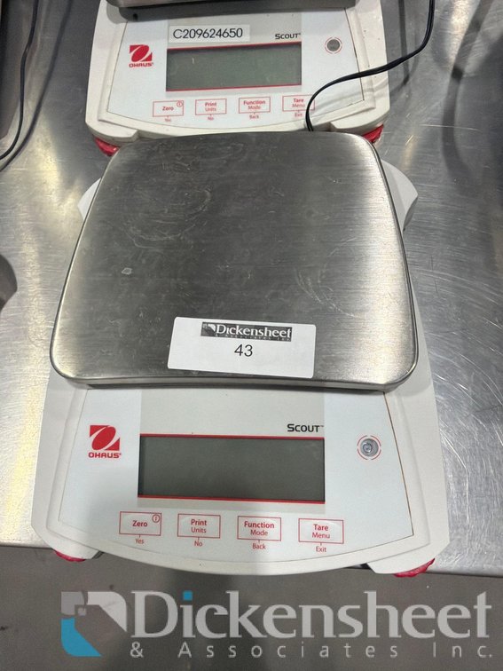 OHAUS SCOUT SPX6201 BALANCE SCALE