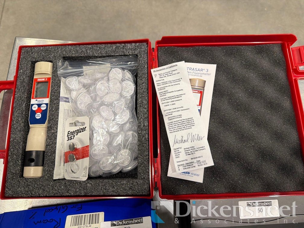 NALCO TRASAR 3 FLUORMETER IN CASE