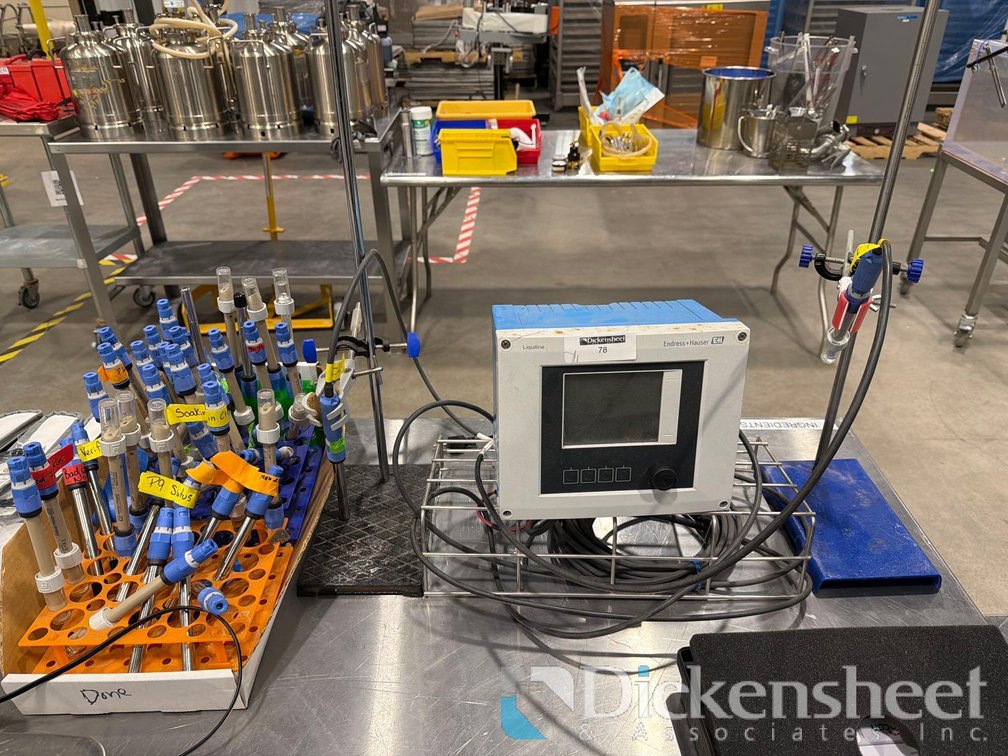 ENDRESS HAUSER LIQUILLINE LIQUID ANALYZER