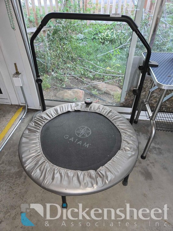 GAIAM EXERCISE TRAMPOLINE