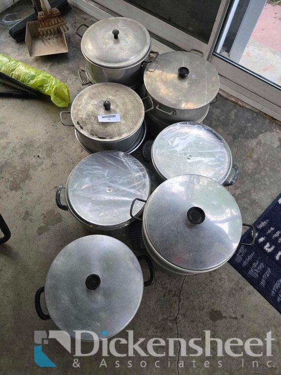 ALUMINUM CAMPING POTS