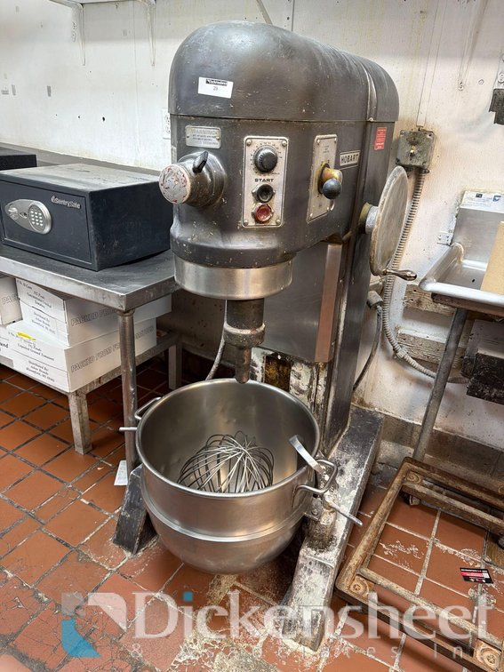 HOBART 60 QT (H600T) COMMERCIAL MIXER WITH BOWL