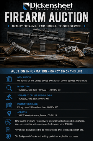 Image for DENVER-June Firearm, Ammunition and Knives on Wesley