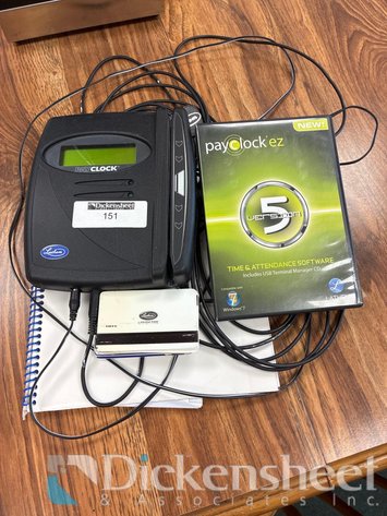 Image for PAYCLOCK TIME CLOCK AND SOFTWARE