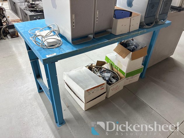 Image for BLUE METAL TABLE
