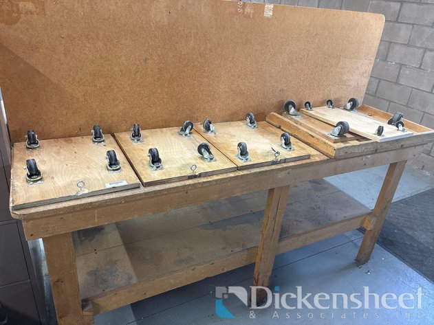 Image for LOT OF (5) FOUR-WHEEL DOLLIES