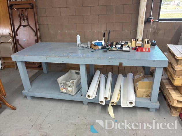 Image for WOOD SHOP TABLE