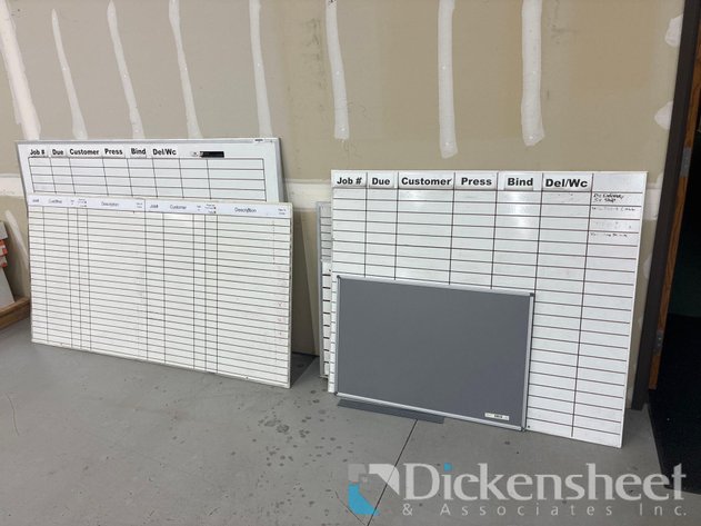 Image for LOT OF PROJECT WHITEBOARDS