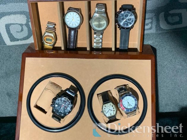 Image for Lot of Watches In a Watch Winder