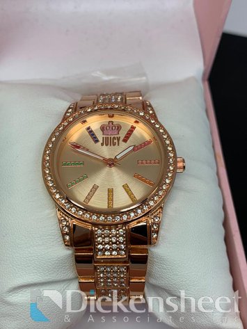 Image for Juicy Couture Rose Gold Tone Women's Watch