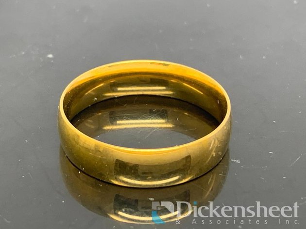 Image for Gold Tone Wedding Band