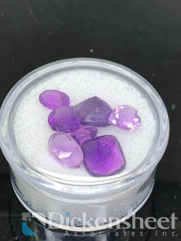 Image for Lot of Loose Purple Gemstones