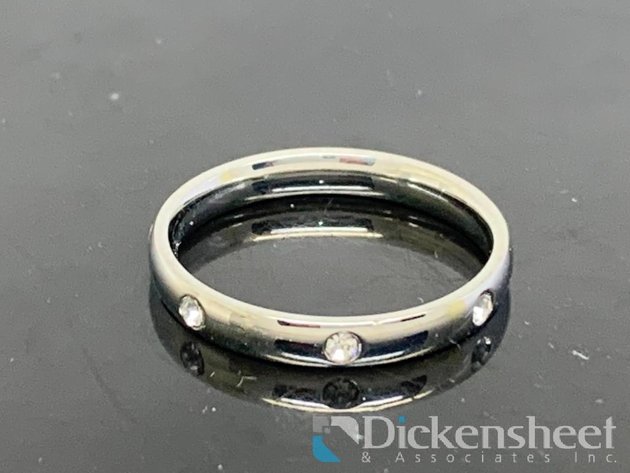 Image for Silver Tone Wedding Band