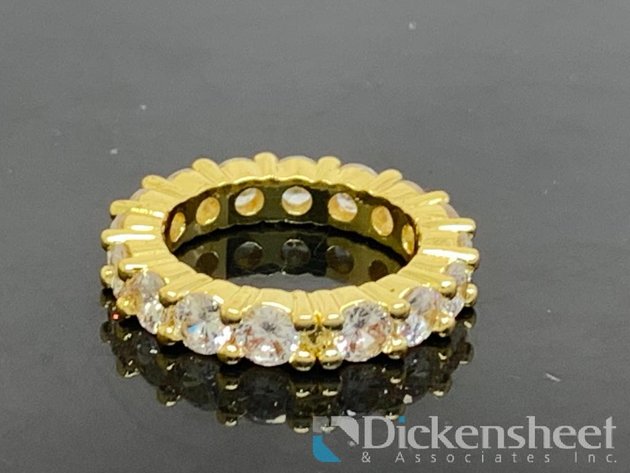 Image for Gold Tone Eternity Band