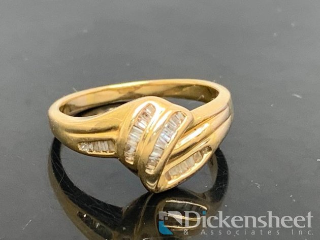 Image for 14KT Yellow Gold Ring With Diamonds