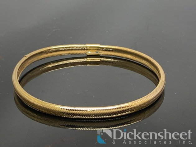 Image for 14KT Yellow Gold Mesh Bracelet