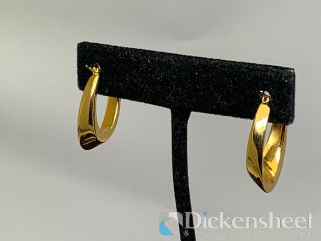 Image for 14KT Yellow Gold Dangle Earrings