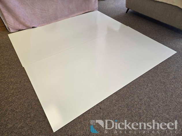 Image for WHITE FIBER BOARD, 4X8, QTY (2)